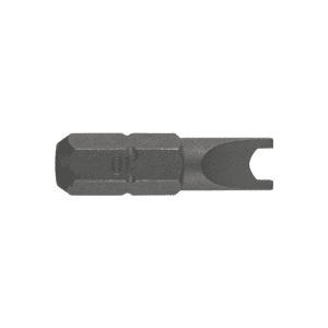 Bit STANDARD 1/4" DIN/ISO 1173 Forma C 6,3 profil Spanner, DIM SN 12, L 25