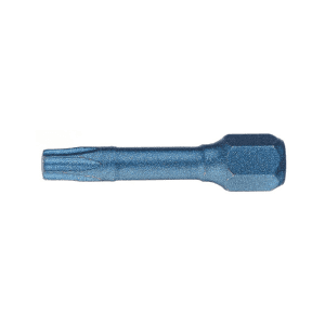 Bit hexagonal 1/4" de IMPACT BLUE SHOCK DIN/ISO 1173 Forma E 6,3-TX 40