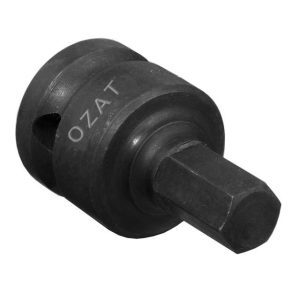 Cap cheie tubulara de impact 3/4" cu profil hexagon exterior, o piesa, standard, DIM 21