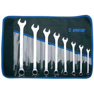 Set de chei combinate lungi in husa 8 - 22