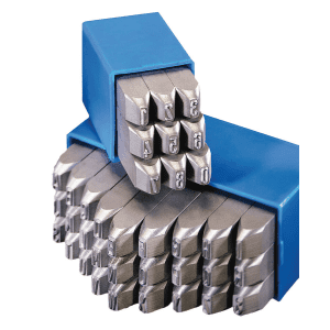 Set poansoane litere mari, 5 mm SKL