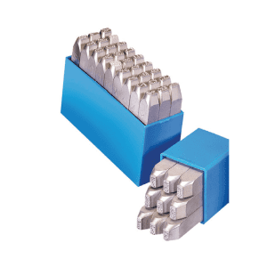 Set poansoane litere mari, 5 mm RP