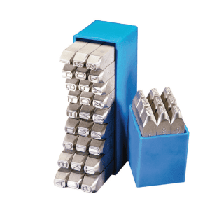 Set poansoane cifre, 8 mm R