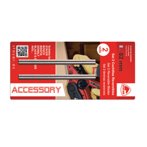 P 910 - Accesorii Set 2 cutite rindea, DIM 82 mm